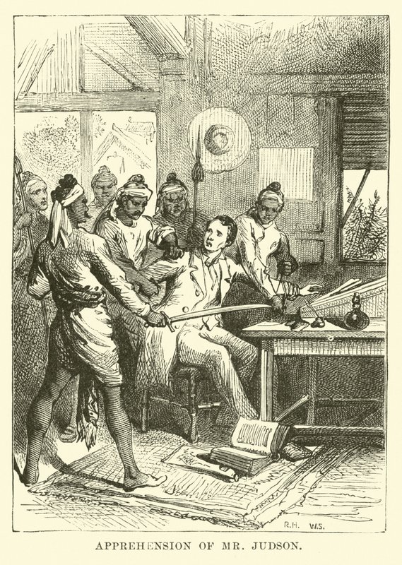 Apprehension of Mr Judson by English School