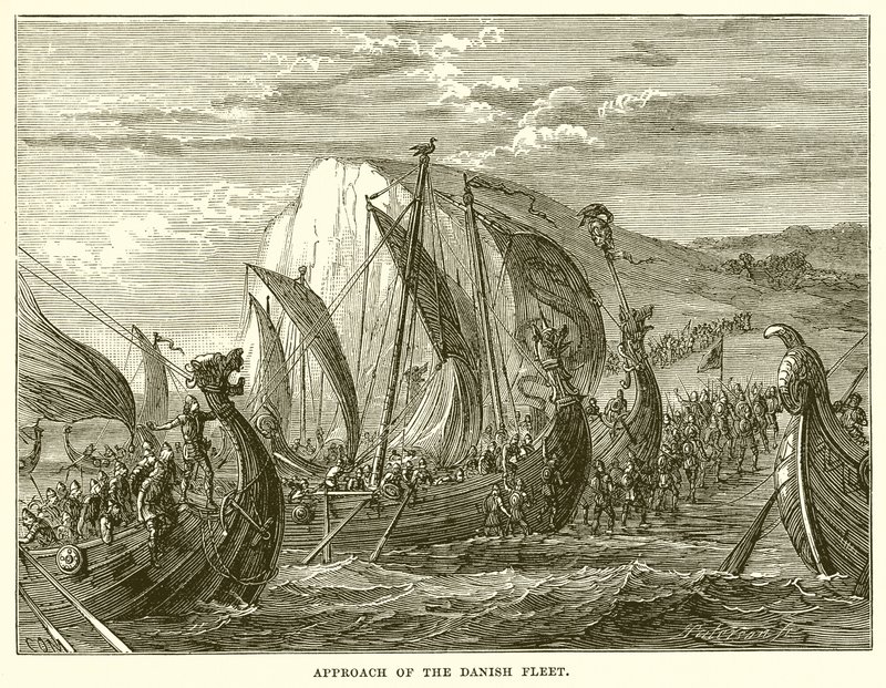 Approach of the Danish Fleet by English School