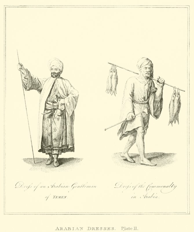 Arabian Dresses by English School