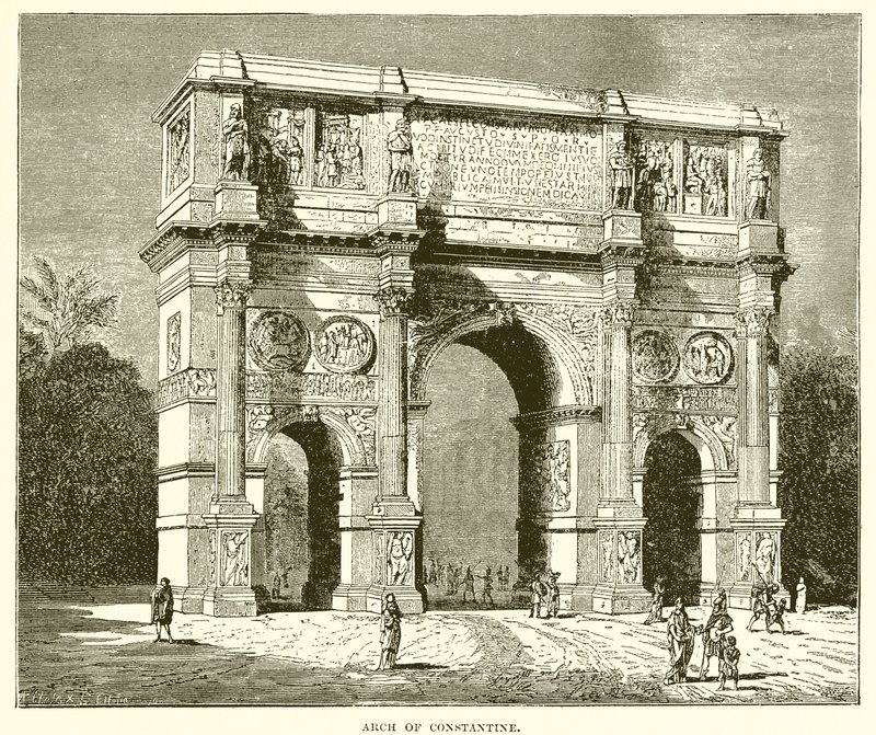 Arch of Constantine by English School