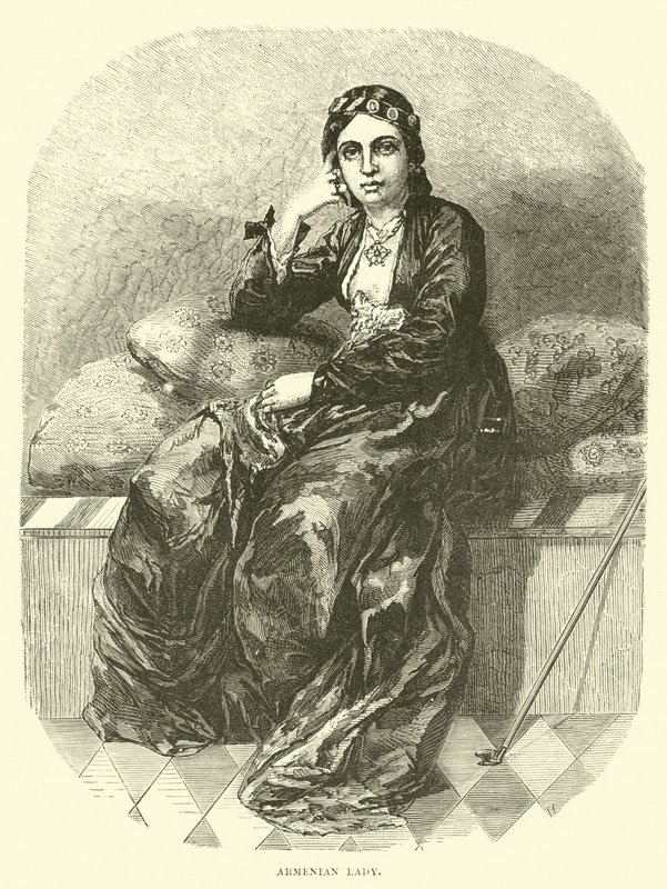 Armenian Lady by English School