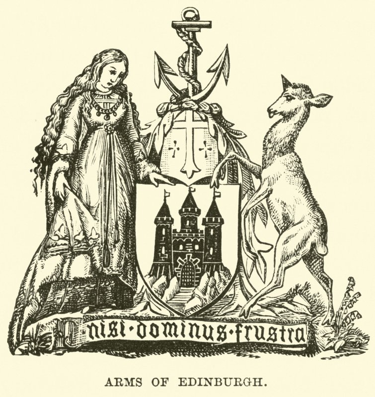 Arms of Edinburgh by English School