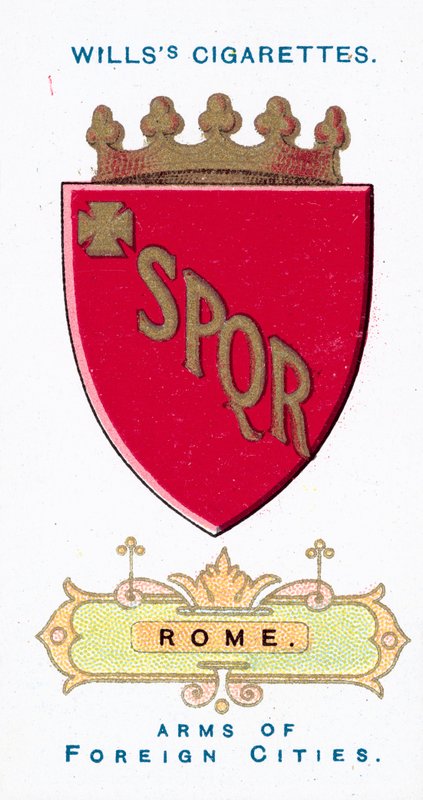 Arms of Rome by English School