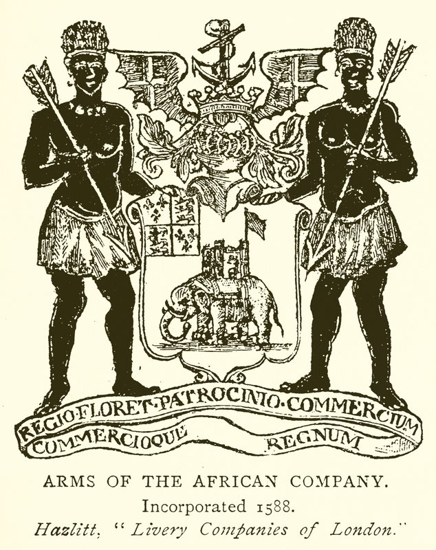 Arms of the African Company by English School