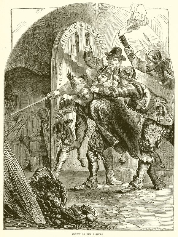 Arrest of Guy Fawkes by English School