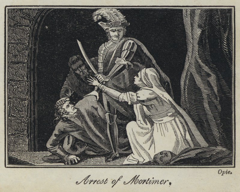 Arrest of Mortimer by English School