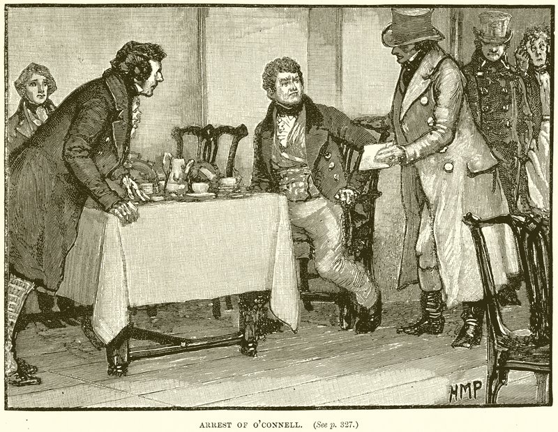 Arrest of OConnell by English School