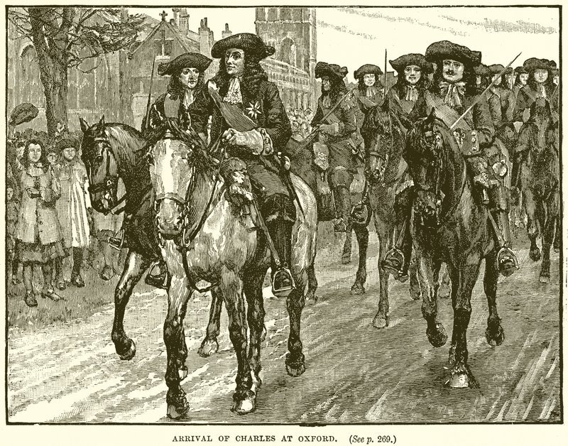 Arrival of Charles at Oxford by English School