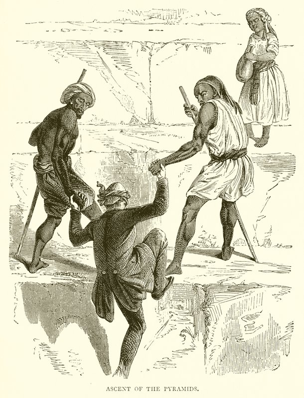 Ascent of the Pyramids by English School