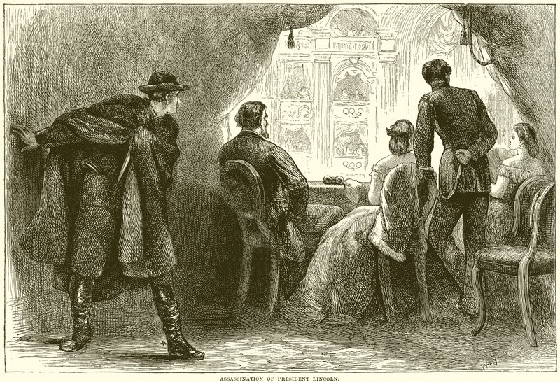 Assassination of President Lincoln by English School