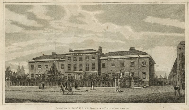Asylum for the Deaf and Dumb by English School
