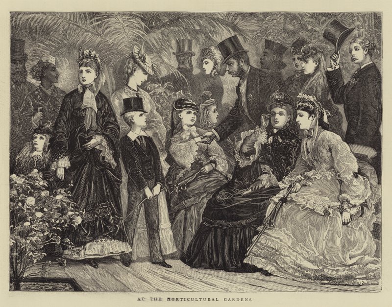At the Morticultural Gardens by English School