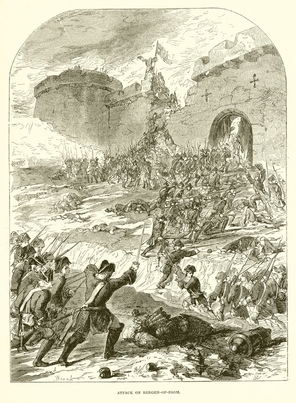 Attack on Bergen-Op-Zoom by English School