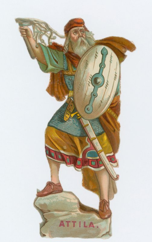 Attila the Hun by English School