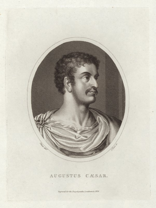 Augustus Caesar by English School