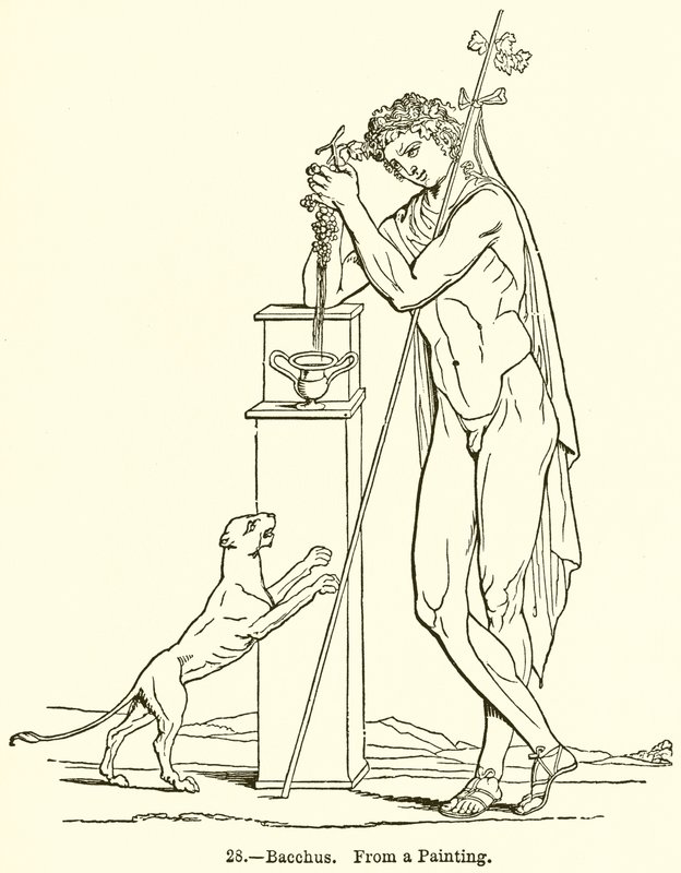 Bacchus by English School