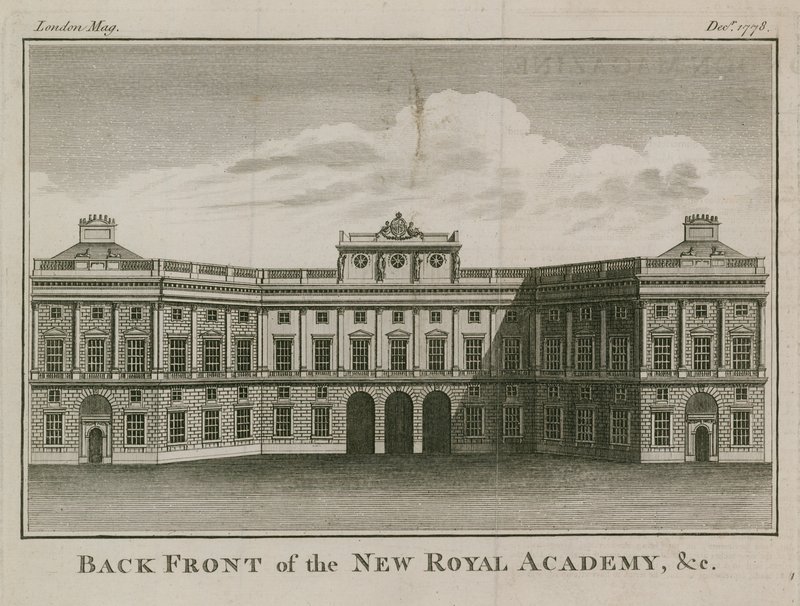 Back front of the new Royal Academy by English School