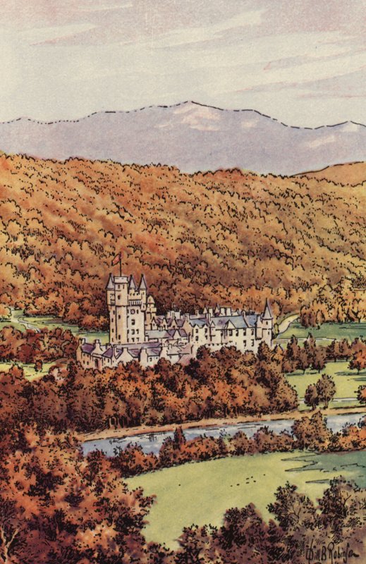 Balmoral Castle by English School