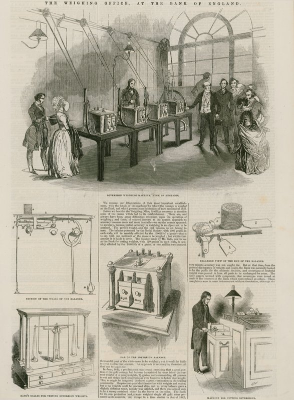 Bank of England, Weighing Office by English School