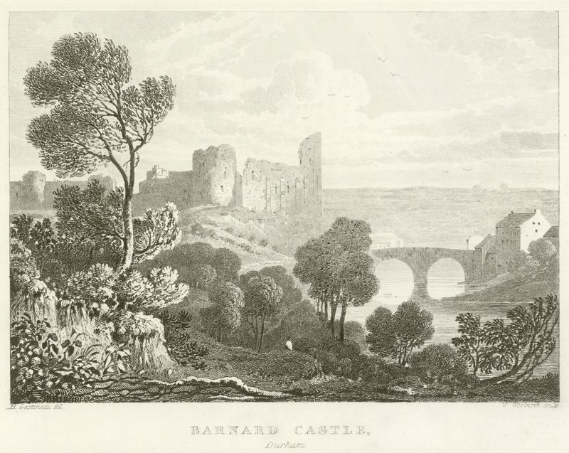 Barnard Castle, Durham by English School