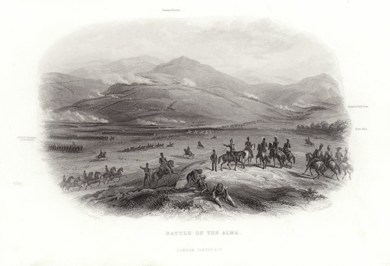 Battle of the Alma by English School