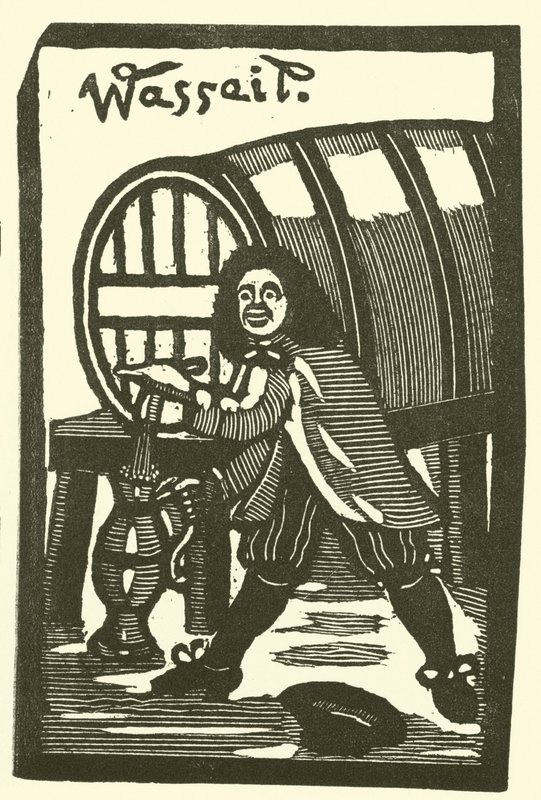 Beer cask by English School