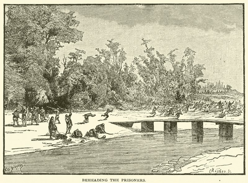 Beheading the Prisoners by English School