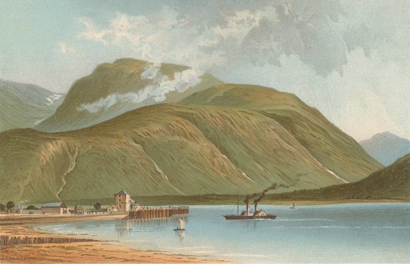 Ben Nevis, from Corpach by English School