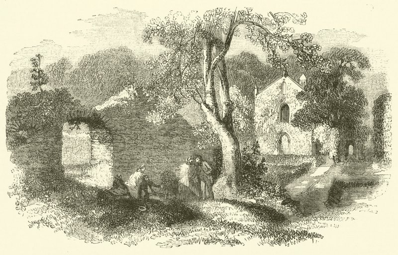 Bindon Abbey by English School