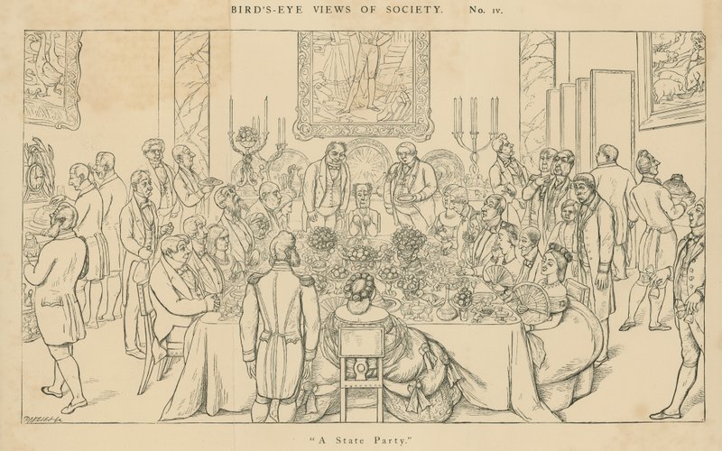 Birds-Eye Views of Society: A State Party by English School