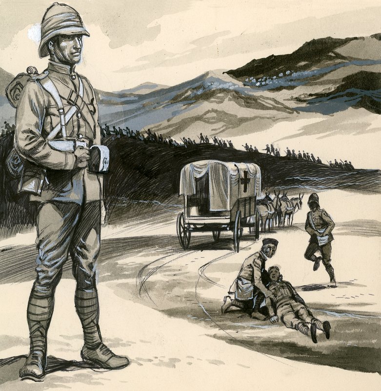 Boer War by English School