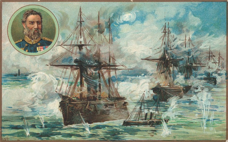 Bombardment of Alexandria, 11 July 1882 by English School