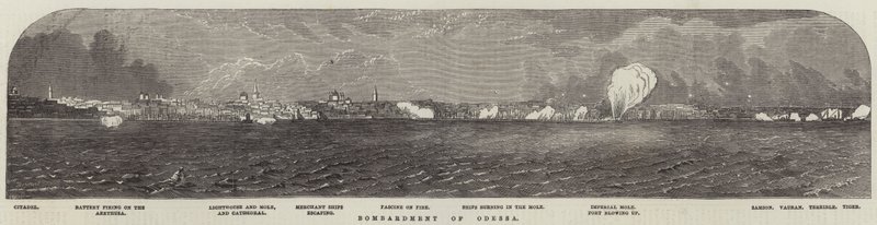 Bombardment of Odessa by English School