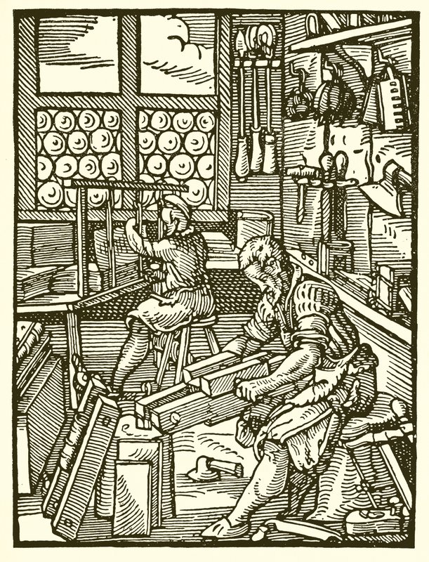 Bookbinding in the Fifteenth Century by English School