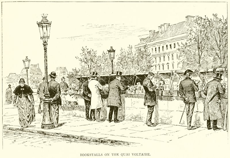 Bookstalls on the Quai Voltaire by English School