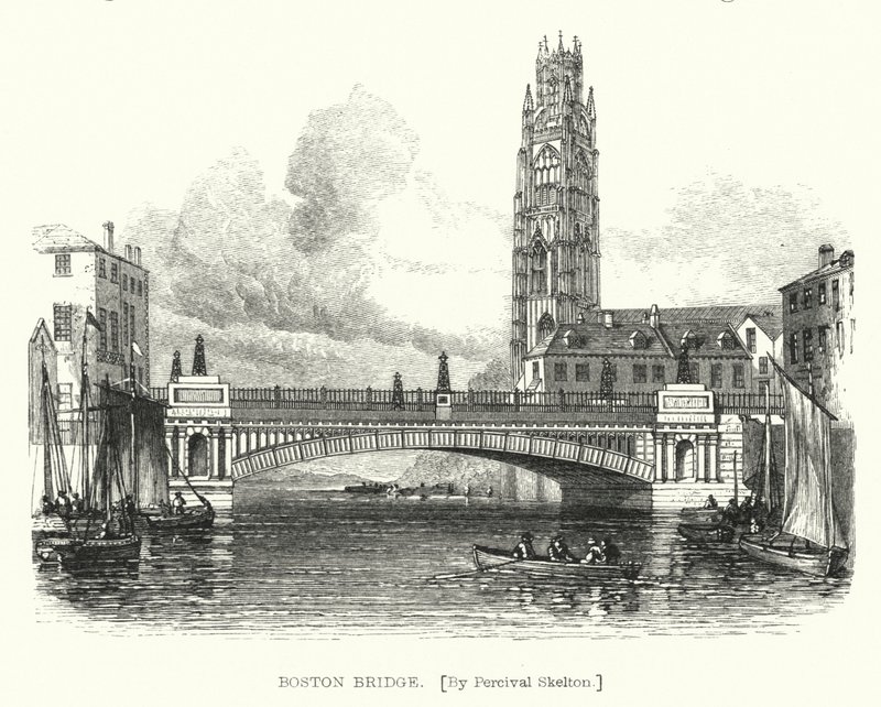 Boston Bridge by English School