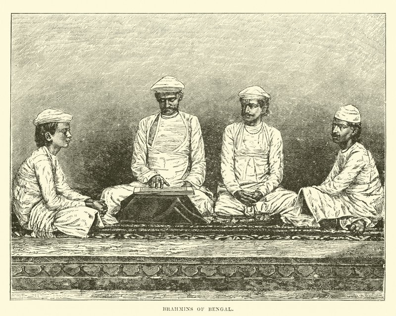 Brahmins of Bengal by English School