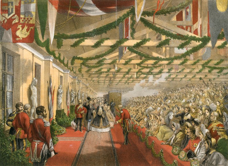 Bricklayers Arms, 7 March 1863 by English School
