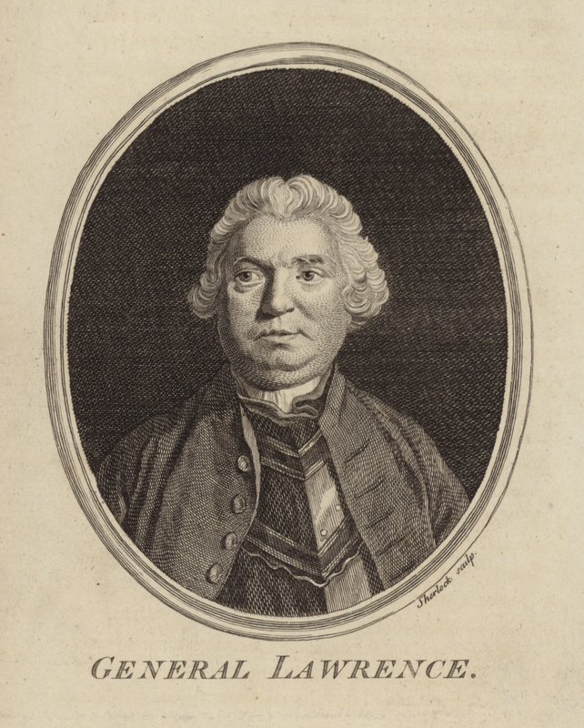 Brigadier General Charles Lawrence by English School