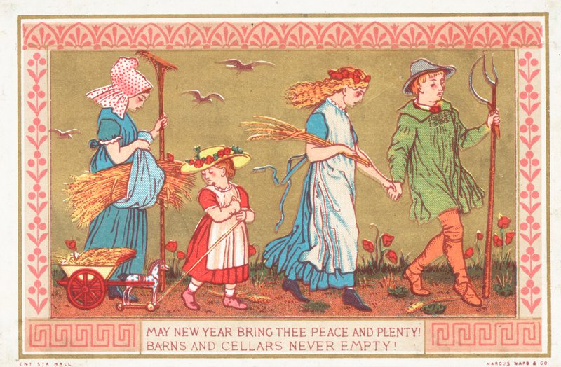 Bringing in the Harvest by English School