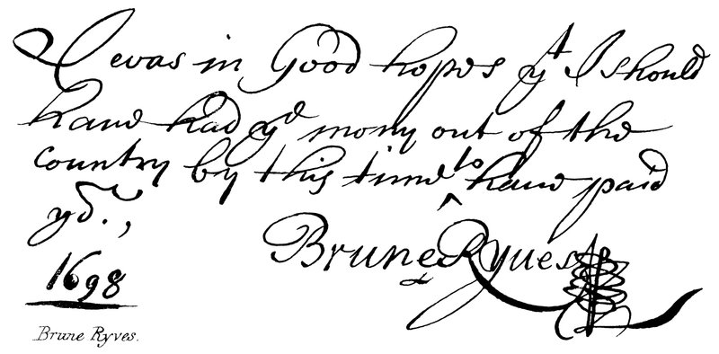Brune Ryves by English School