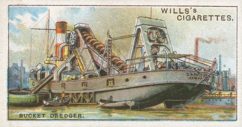 Bucket Dredger by English School