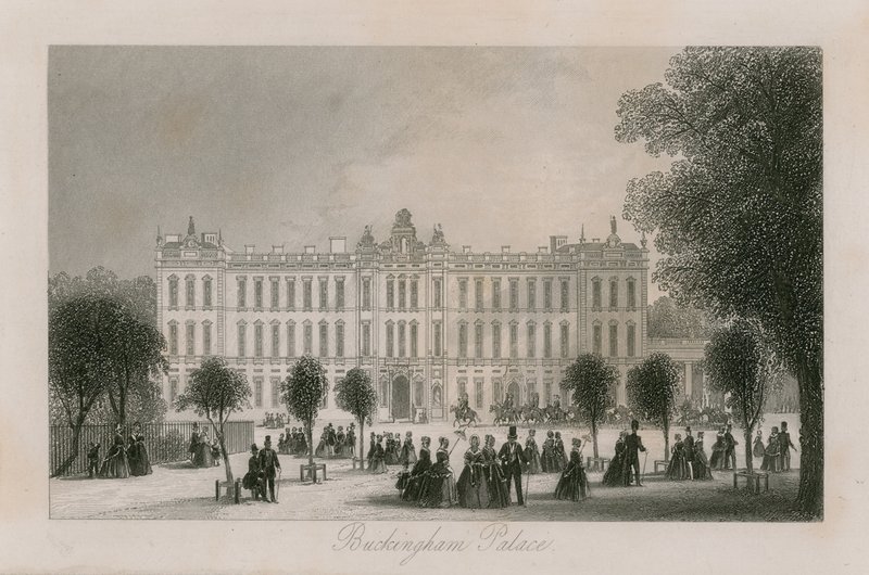 Buckingham Palace by English School