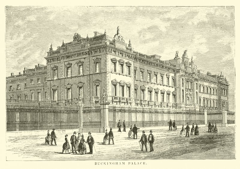 Buckingham Palace by English School