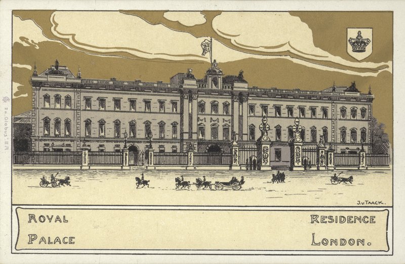 Buckingham Palace by English School