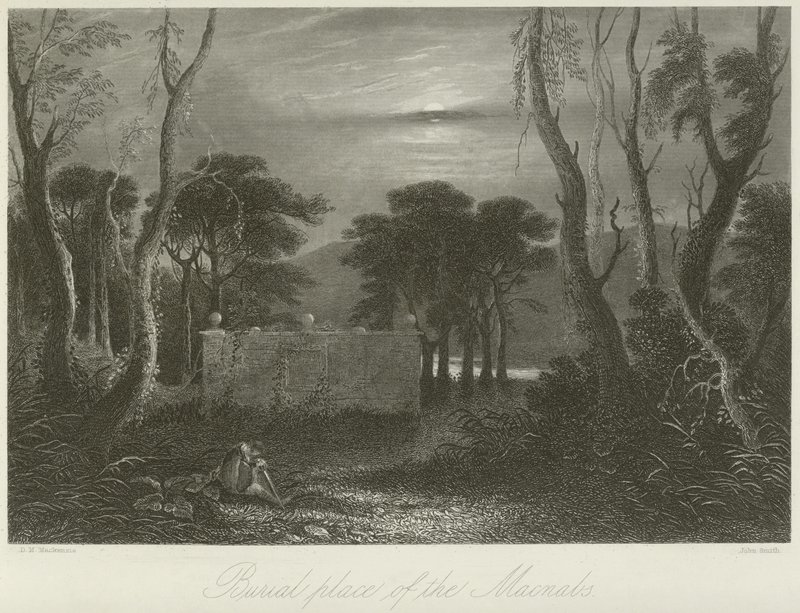 Burial Place of the Macnabs by English School