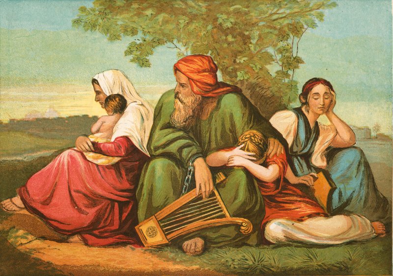 By the Waters of Babylon by English School