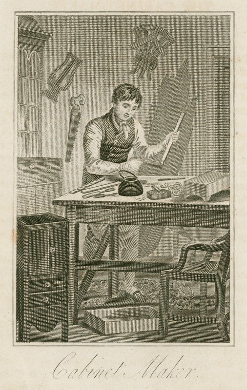 Cabinet Maker by English School