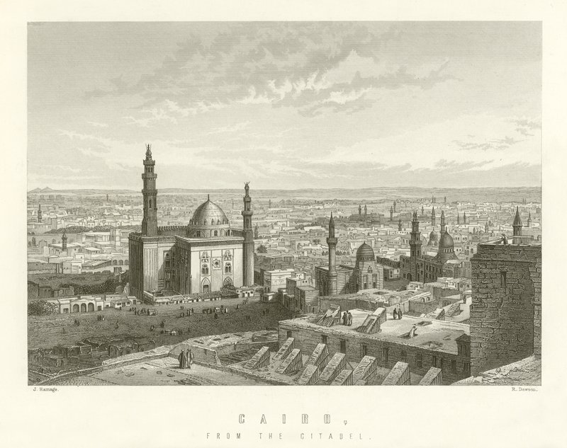 Cairo, from the Citadel by English School