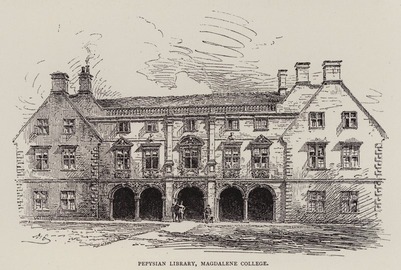 Cambridge: Pepysian Library, Magdalene College by English School